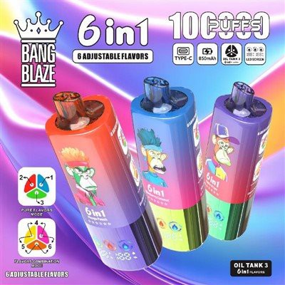 Bangking Vape 100k 6 dalam 1 Puffs